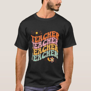Retro Inspirierend Grundschule Zurück zur Schule f T-Shirt