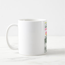 retro inspirierendes Selbstfürsorge-Zitat  Kaffeetasse