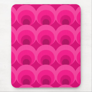 Retro Inspiriert rosa Mousepad