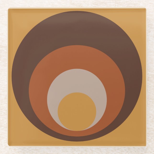 Retro inspiriert Untersetzer (Vorderseite)