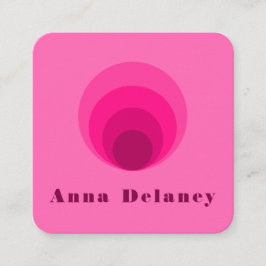 Retro-Inspirierte Visitenkarte