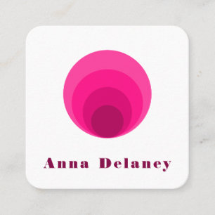 Retro-Inspirierte Visitenkarte