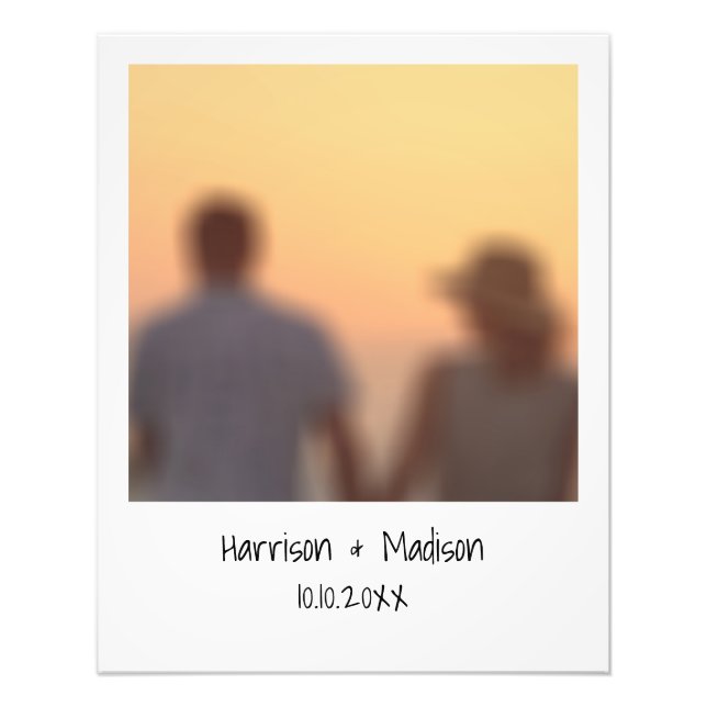 Retro Instant Foto Namen benutzerdefinierte lässig (Vorne)