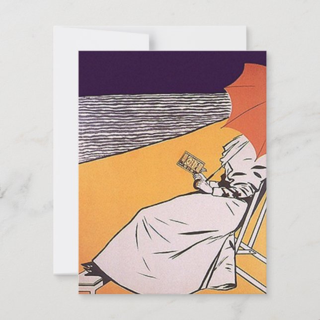 Retro Invasion Sommerhaus ~ Beach Zuhause Party Einladung (Vorderseite)