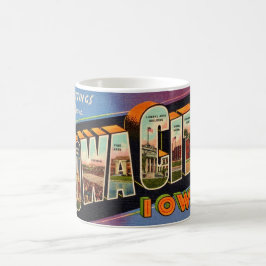 Retro Iowa City Tasse