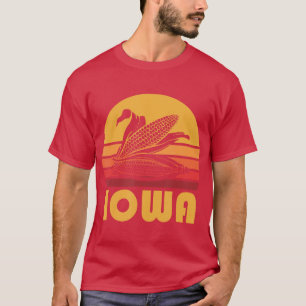 Retro Iowa Mais Vintage Maisanbau Geschenk T-Shirt