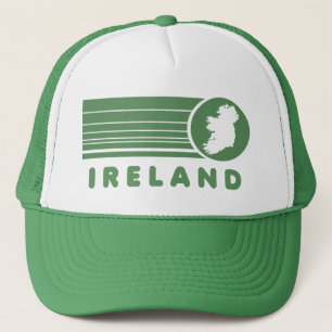 Retro Irland Grüner Trucker Hut Truckerkappe