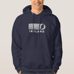 Retro-Irland Kapuzenpullover Hoodie