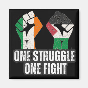 Retro Irland Palästina-Solidaritäts-Faust Revoluti Magnet