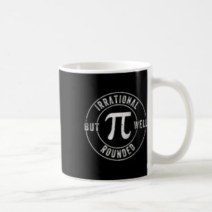 Retro irrational, aber gut gerundet Pi Day Celebra Kaffeetasse