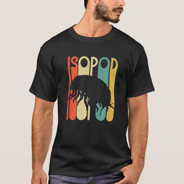 Retro Isopod Cool Vintage Isopods T-Shirt (Vorderseite)