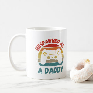 Retro ist als Daddy Gamer New Dad Gamer wiedergebo Kaffeetasse