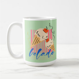Retro Italian Ice Cream Cones Kaffeetasse