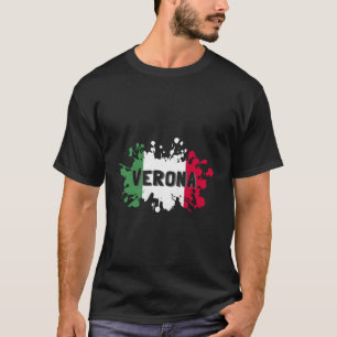 Retro Italien Stadt Verona T-Shirt