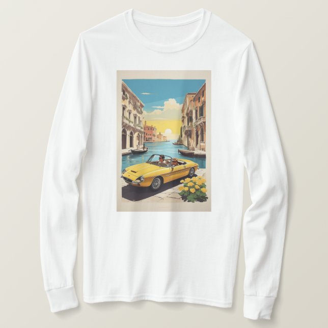 Retro Italienisches Kino: 1960er T-Shirt (Design vorne)