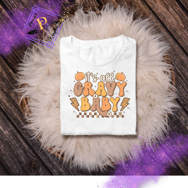 Retro It's All Gravy Baby Erntedank T-Shirt