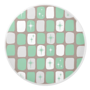 Retro Jade Sternexplosionen Keramik Knob Keramikknauf