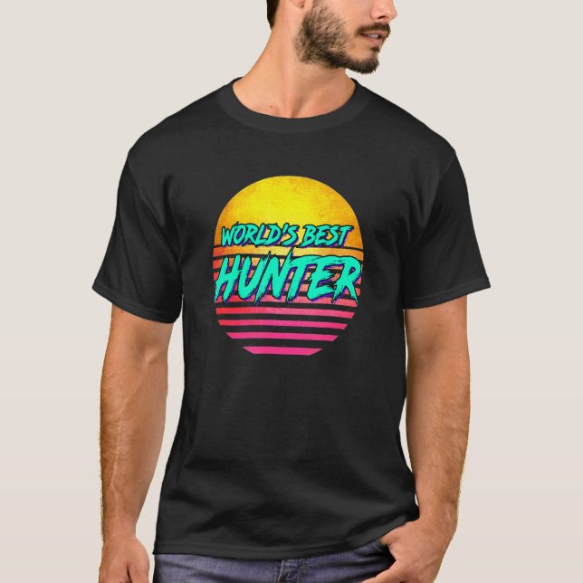 Retro-Jäger-Beruf T-Shirt (Vorderseite)
