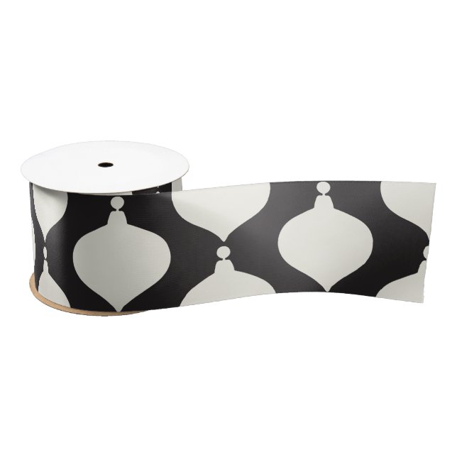 Retro-Jahrgang Weihnachtsbaumurlaub Satinband (Spule)