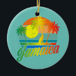 Retro Jamaica Sommerstrand Urlaub für Männer Fraue Keramik Ornament<br><div class="desc">Retro Jamaica Sommer Beach Urlaub für Männer Frauen Familiengeschenk. Perfektes Geschenk für Ihren Vater,  Mama,  Papa,  Männer,  Frauen,  Freunde und Familienmitglieder am Erntedank Tag,  Weihnachten,  Muttertag,  Vatertag,  4. Juli,  1776 Unabhängiger Tag,  Veteranen Tag,  Halloween,  Patrick's Day</div>