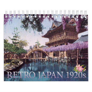 RETRO JAPAN 1920er Kalender