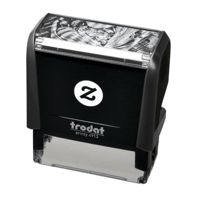 Retro japanische Kunst Permastempel (Produkt)