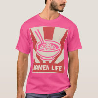 Retro japanischer Stil Ramen Life Poster