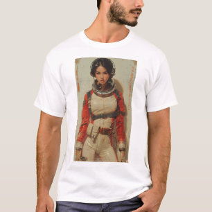Retro-Japanisches Sci-Fi-AV-Magazin-Cover-T-Shirt T-Shirt