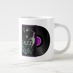 Retro Jazz Jumbo-Tasse