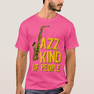 Retro Jazz Music Lover Saxophone Liebe Jazz T-Shirt