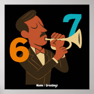 Retro Jazz Spirit 67 – Festival im Stil der Mitte Poster
