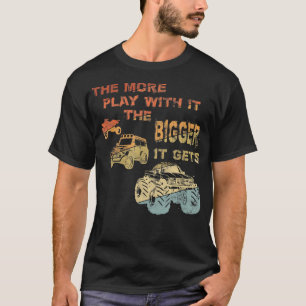 Retro Je mehr ich damit spiele T-Shirt