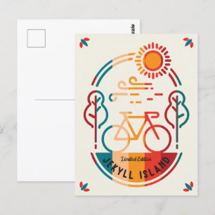 Retro Jekyll Insel Ristorante da Valentino Postkarte