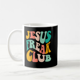 Retro Jesus-Freak Club Bible Verse Jesus-Lover Emp Kaffeetasse