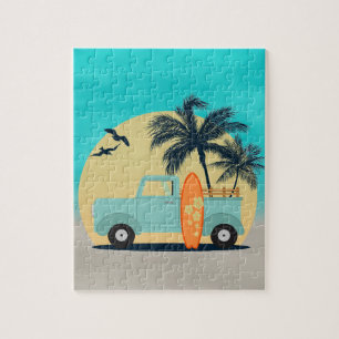 Retro Jigsaw Puzzle surfen