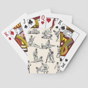 Retro Jiu Jitsu bjj Spielkarten