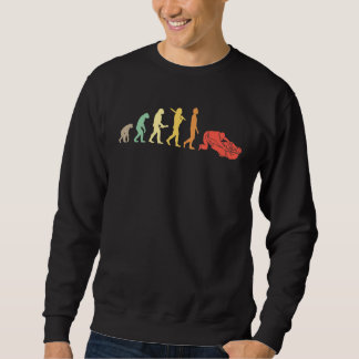Retro Jiu Jitsu Evolution für Jiu Jitsu-Praxis Sweatshirt