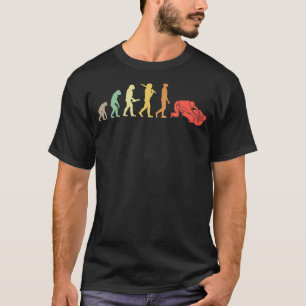 Retro Jiu-Jitsu Evolution Geschenk für Jiu-Jitsu-P T-Shirt