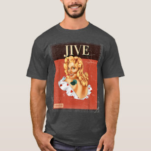 Retro Jive Erntedank Türkei Day Funny Family Po T-Shirt