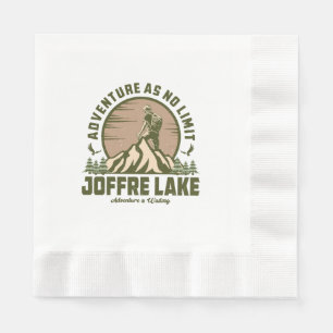 Retro Joffre Lake Wanderung Serviette