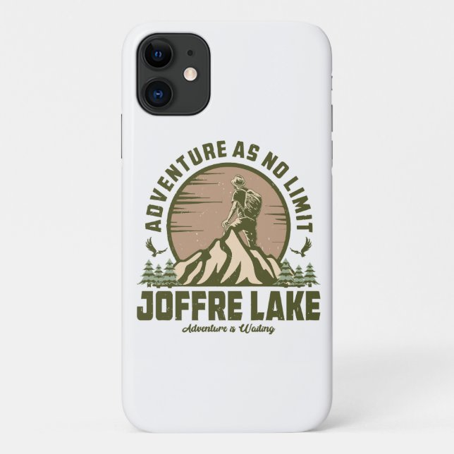 Retro Joffre Lake Wine Case-Mate iPhone Hülle (Rückseite)