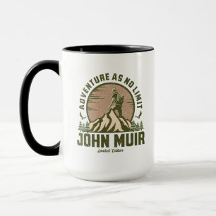 Retro John Muir Hike Tasse
