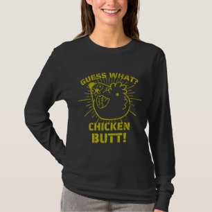 Retro Jokes rät, was Hühnchen-Hintern!W T-Shirt