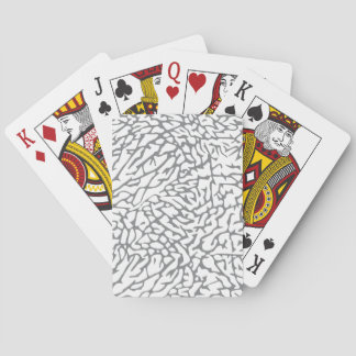 Retro Jordan III Elephant Print Playing Cards Spielkarten