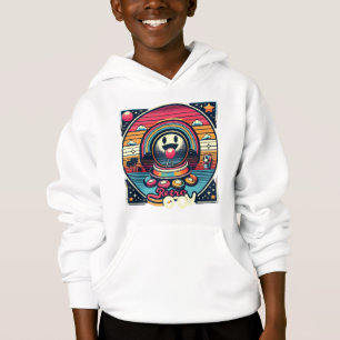 Retro Joy" T - Shirt. Mit lebhaften Farben und b Hoodie