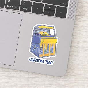 Retro Jukebox Aufkleber