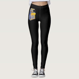 Retro Jukebox Leggings