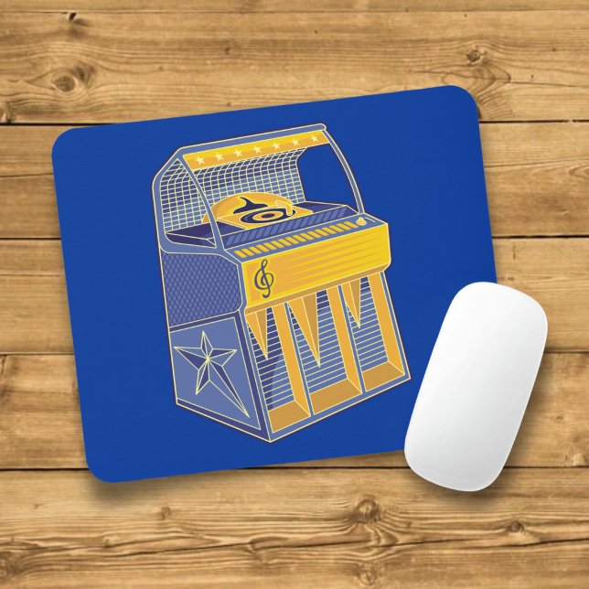 Retro Jukebox Mousepad (Von Creator hochgeladen)