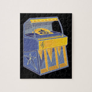 Retro Jukebox Puzzle