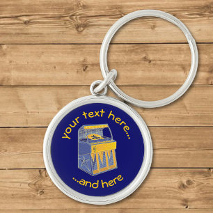 Retro Jukebox Schlüsselanhänger